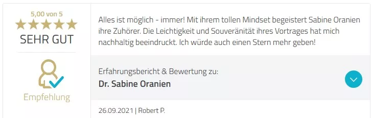 Bewertung Robert