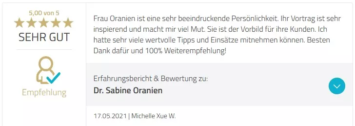 Bewertung Michelle